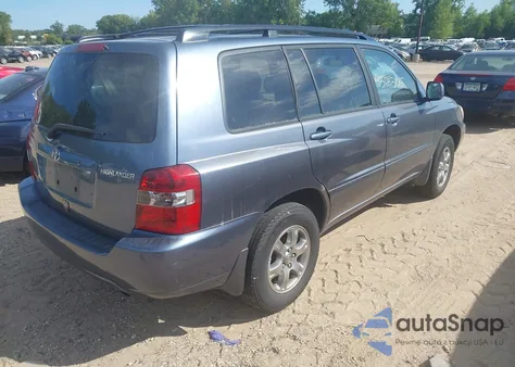 2005 Toyota Highlander V6 из США, поврежденный, VIN JTEEP21A050125782